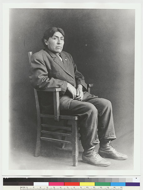 Portrait of Ishi, the last known member of the Yahi people